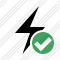 Flash Ok Icon