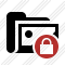 Folder Gallery Lock Icon