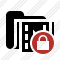 Folder Movie Lock Icon