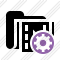 Folder Movie Settings Icon