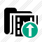 Folder Movie Upload Icon