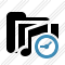Folder Music Clock Icon