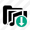 Folder Music Download Icon