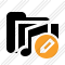 Folder Music Edit Icon