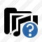 Folder Music Help Icon