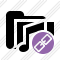 Folder Music Link Icon