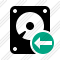 Hard Drive Previous Icon