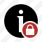 Information Lock Icon