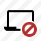 Laptop Block Icon