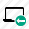 Laptop Previous Icon