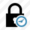 Lock Clock Icon