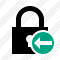 Lock Previous Icon