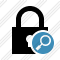 Lock Search Icon