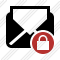 Mail Read Lock Icon