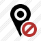 Map Pin Block Icon