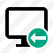 Monitor Previous Icon