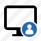 Monitor User Icon