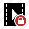 Movie Lock Icon