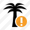 Palmtree Warning Icon