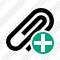 Paperclip Add Icon