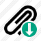 Paperclip Download Icon