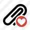 Paperclip Favorites Icon