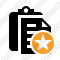 Paste Star Icon