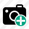 Photocamera Add Icon