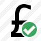 Pound Ok Icon