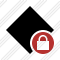 Rhombus Lock Icon