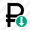 Ruble Download Icon