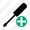 Screwdriver Add Icon