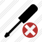 Screwdriver Cancel Icon