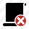 Script Blank Cancel Icon