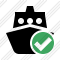 Ship 2 Ok Icon