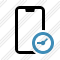 Smartphone 2 Clock Icon