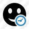 Smile Clock Icon