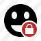 Smile Laugh Lock Icon