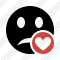 Smile Unhappy Favorites Icon