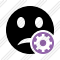 Smile Unhappy Settings Icon