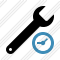 Spanner Clock Icon