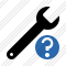 Icône Spanner Help