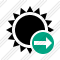 Sun Next Icon