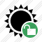 Sun Unlock Icon