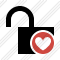 Unlock Favorites Icon