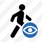 Walking View Icon