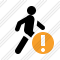 Walking Warning Icon