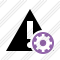 Warning Settings Icon