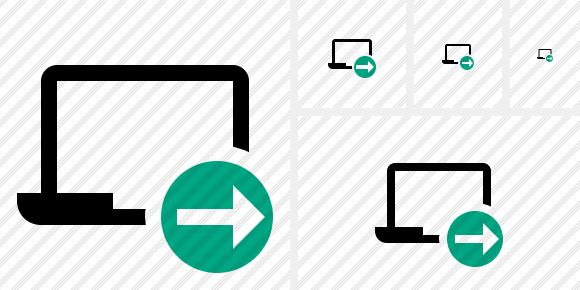 Laptop Next Icon Laptop Next Icon