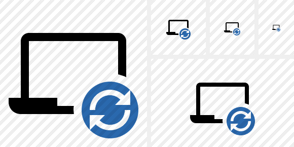 Laptop Refresh Symbol